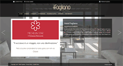 Desktop Screenshot of ilfoglianohotel.it