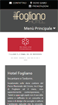 Mobile Screenshot of ilfoglianohotel.it